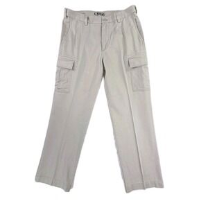 Roundtree & Yorke  Cargo Size 34x30‎  Cotton Mens Hiking Khaki